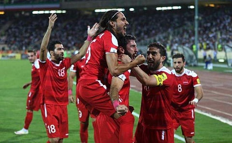 Syria secured third spot in Group A with a win in Tehran against already qualified Iran. (File | AP)