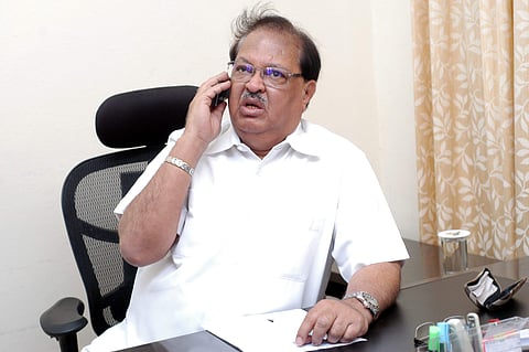 Qamar ul Islam in Bengaluru - Express Photo by Nagaraja Gadekal.