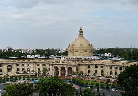 A file photo of Uttar Pradesh Vidhan Sabha in Lucknow where in a major security breach a dangerous plastic explosive was found. | PTI
