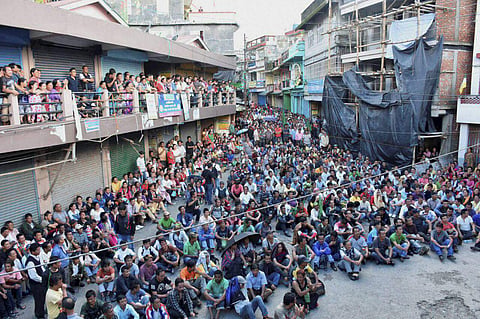 GJM general secretary Roshan Giri expressed his displeasure over GJM being bypassed by GNLF. (File | PTI)