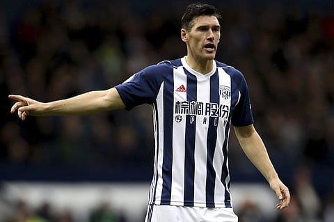 Gareth Barry has slotted seamlessly into his new surroundings at West Brom, where he has replaced another veteran midfielder in Darren Fletcher. (AP)