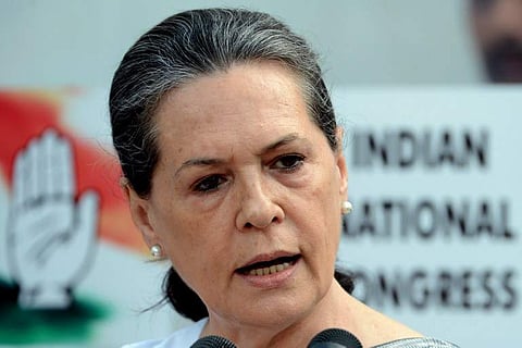 Congress President Sonia Gandhi (Photo | AFP)