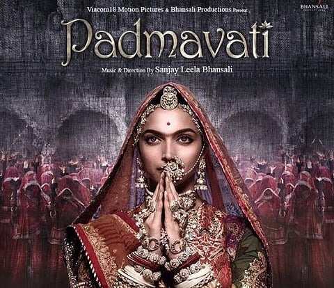 Deepika Padukone’s first look as Rani Padmavati (Photo| Twitter profile)