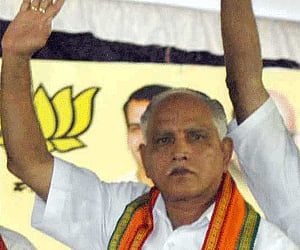 Former Karnataka Chief Minister B S Yedyurappa. (File photo)