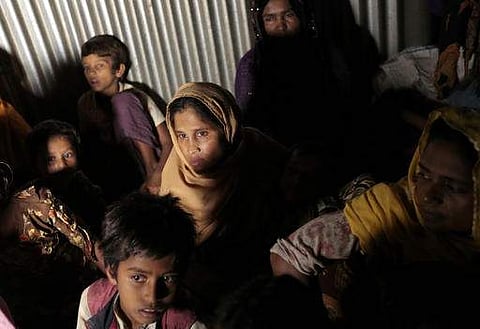 Rohingyas are seen as a threat by the Centre. (File photo |  AP)