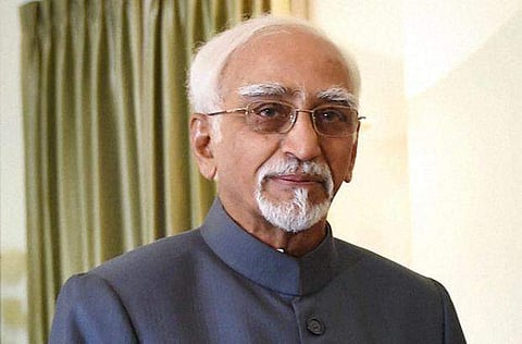 Former Indian Vice-President M Hamid Ansari (File | PTI)