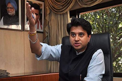 Congress leader Jyotiraditya Scindia (File | PTI)