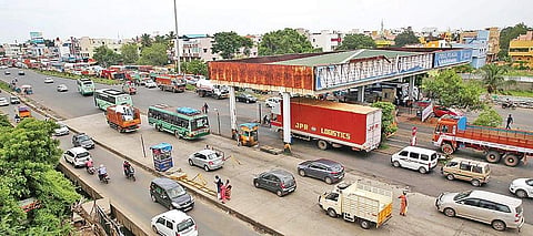 The traffic police have conveyed their fears regarding the safety of commuters who make use of the Chennai Bypass to NHAI  |  sunish p surendran