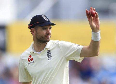 James Anderson swing king was just the third paceman to take 500 Test wickets. | AP