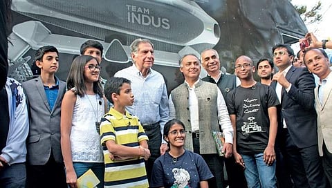 Business tycoon Ratan Tata had launched the TeamIndus Foundation’s ‘Moonshot Wheels’ in Bengaluru in February last year