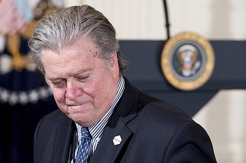 Former White House Chief Strategist Steve Bannon (Photo | AP)