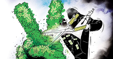 Flushing out dirty money from politics