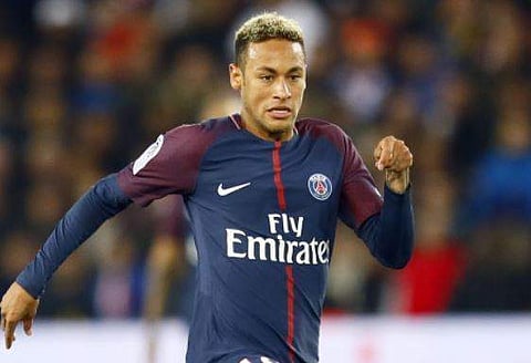 PSG striker Neymar (Photo | AP)