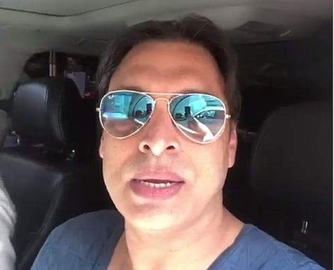 Former Pakistan seamer Shoaib Akhtar (Twitter/ Shoaib Akhtar)