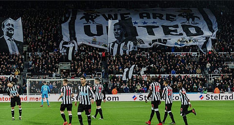 Staveley says there is an emotional element to her interest in buying the club which is the passion of the fans (Twitter/ Newcastle United FC)