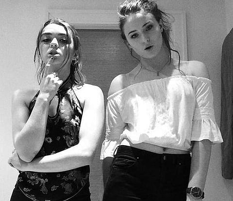 Maisie Williams and Sophie Turner (Photo | Instagram)