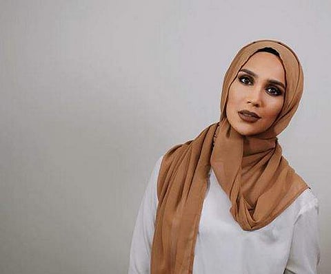 British model Amena Khan. (Photo | Instagram)