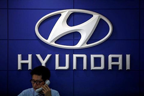 The logo of Hyundai Motor is seen at its dealership in Seoul, South Korea. (File photo | Reuters)