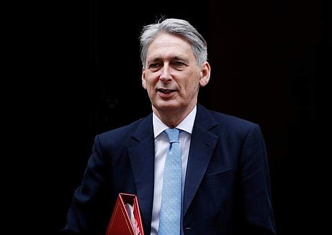 British finance minister Philip Hammond called in Davos for 'the closest possible future relationship between the EU and the UK, post Brexit'. (File Photo | Reuters)