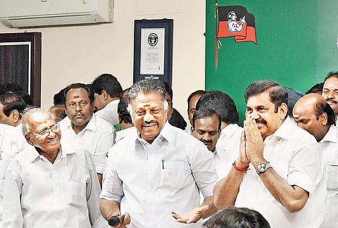 Chief Minister Edappadi Palaniswami and Deputy Chief Minister O Panneerselvam (EPS | P Jawahar)