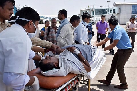 Eight pilgrims were killed when Lashker-e-Taiba terrorists fired indiscriminately on the bus carrying pilgrims on the outskirts of Anantnag in July last year. (File | PTI)