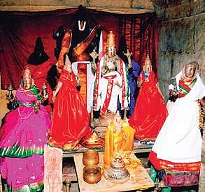 When Brahma worshipped unearthed images