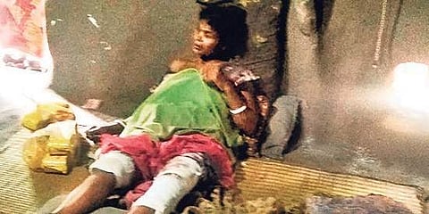 Victim of crocodile attack Mani  Dhaudia | Express