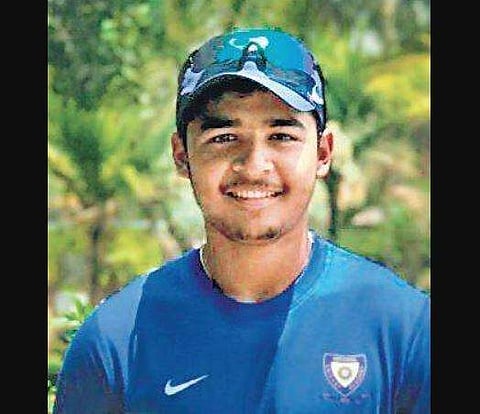 Assam opener Riyan Parag