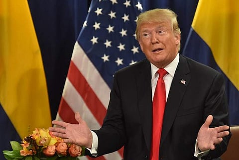 US President Donald Trump (Photo | AFP)