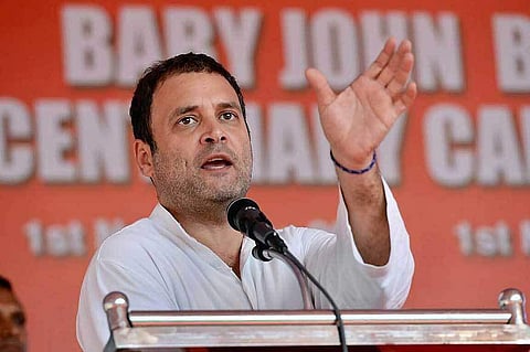 Congress chief Rahul Gandhi (File | PTI)