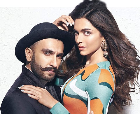 Ranveer Singh  and Deepika Padukone