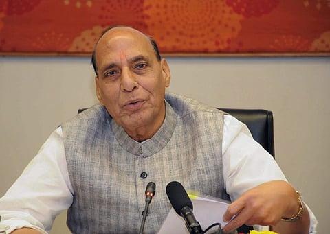 GoM headed by Union Home Minister Rajnath Singh will look into sexual harassment at workplaces. (File photo | PTI)