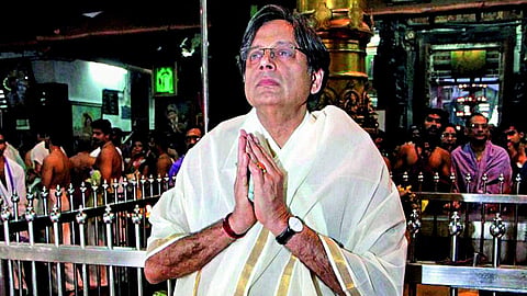 File photo of Congress MP Shashi Tharoor. (Photo| PTI)