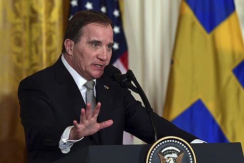 Outgoing Swedish Prime Minister Stefan Lofven (File | AP)