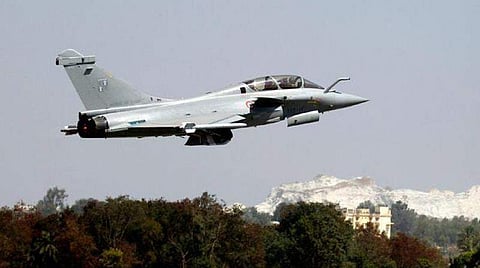 Image of a Rafale jet used for representational purpose only. (File photo | PTI)