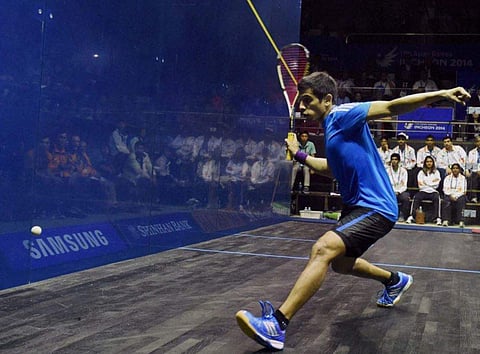 Indian squash star Saurav Ghosal (File | PTI)