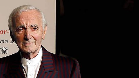Charles Aznavour (Photo | AP)