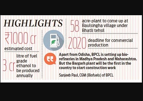 Country’s first ethanol plant to come up in Odisha's Bargarh district