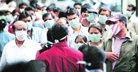 As many as 110 swine flu cases have been reported in the State so far from January this year (File | EPS)