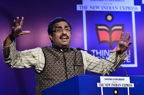 BJP general secretary Ram Madhav (File | EPS)