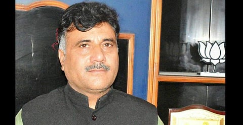 Jammu and Kashmir BJP state secretary Anil Parihar. (Photo | Facebook)