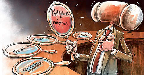 Courts should interpret law, not morality 