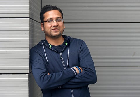 Binny Bansal, Group Chief Executive Officer of India's largest e-commerce firm Flipkart, poses at the company's headquarters in Bengaluru, July 7, 2017. (File Photo: Reuters)