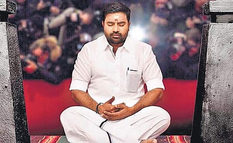 Shiva in a still from Tamizh Padam