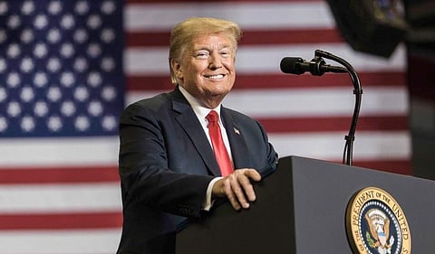 President Donald Trump. (Photo | Twitter)