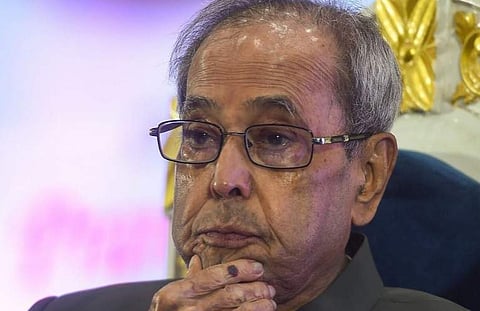 Former President Pranab Mukherjee (File | PTI)