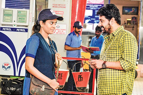 A still from the movie Vandi.