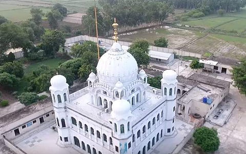 Kartarpur Sahib in Pakistan. (Photo| YouTube screengrab)