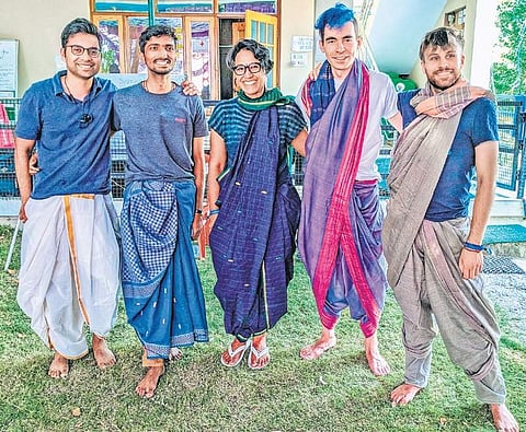 Nikaytaa Mehrotra drapes saris for people across genders and sexuality