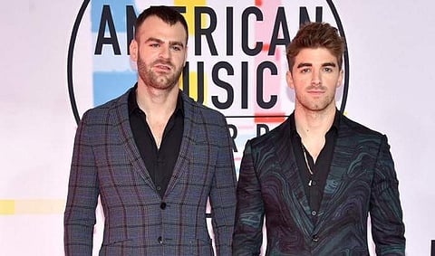 Alex Pall and Andrew Taggart of Chainsmokers. (Photo | Twitter)